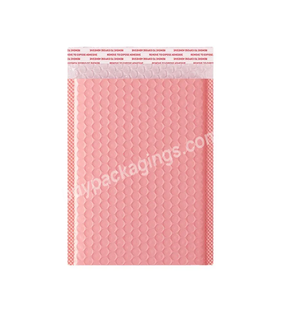 Low Moq Poly Mailing Bags Wrap Padded Envelopes Bubble Mailers For Shipping Black Carton Packaging Matte