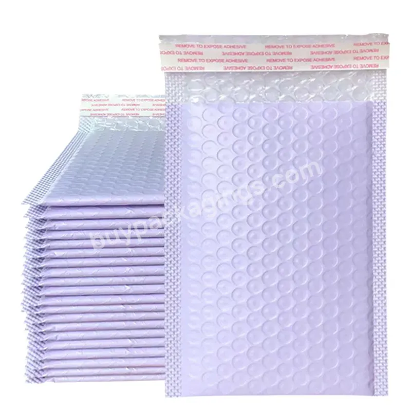 Low Moq Poly Mailing Bags Wrap Padded Envelopes Bubble Mailers For Shipping Black Carton Packaging Matte