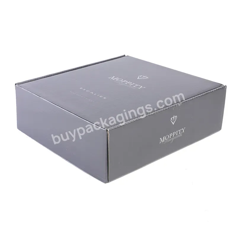 Low Moq Shipping Boxes Custom Logo Clothes Packaging Cardboard Mailer Boxes With Logo