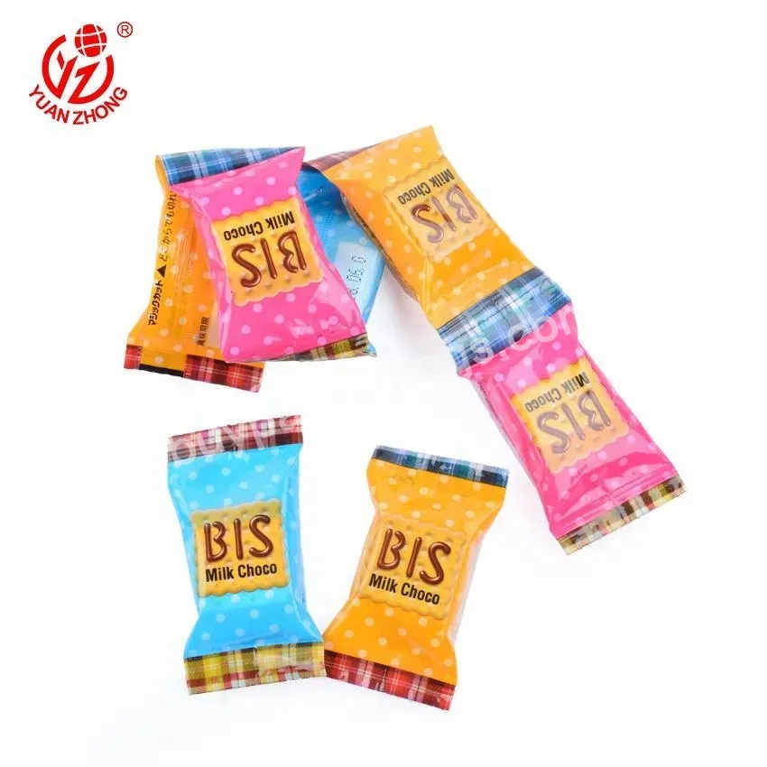 Low Price Custom Heat Seal Sachet Candy Chocolate Bar Packaging For Sale