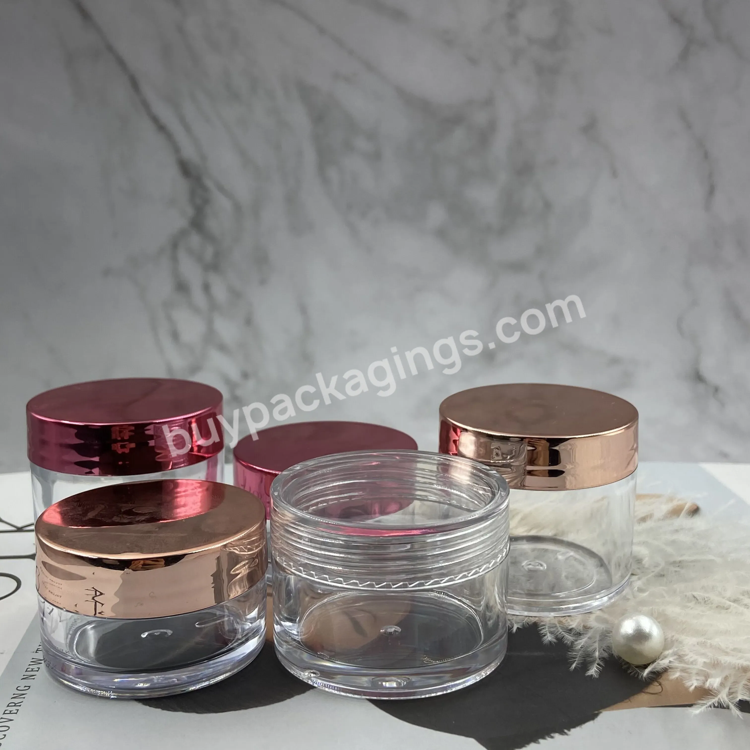 Low Price Mini Face Cream Jar Makeup Container 1oz Cosmetic Jar With Seal - Buy 1oz Cosmetic Jar,Rose Pink,For Cosmetic.