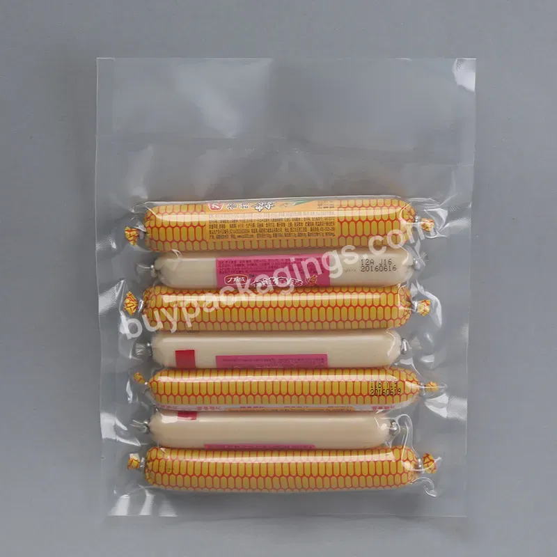 Low Shipping Resealable Laminated Nylon/pe Vacuum Packing Bag