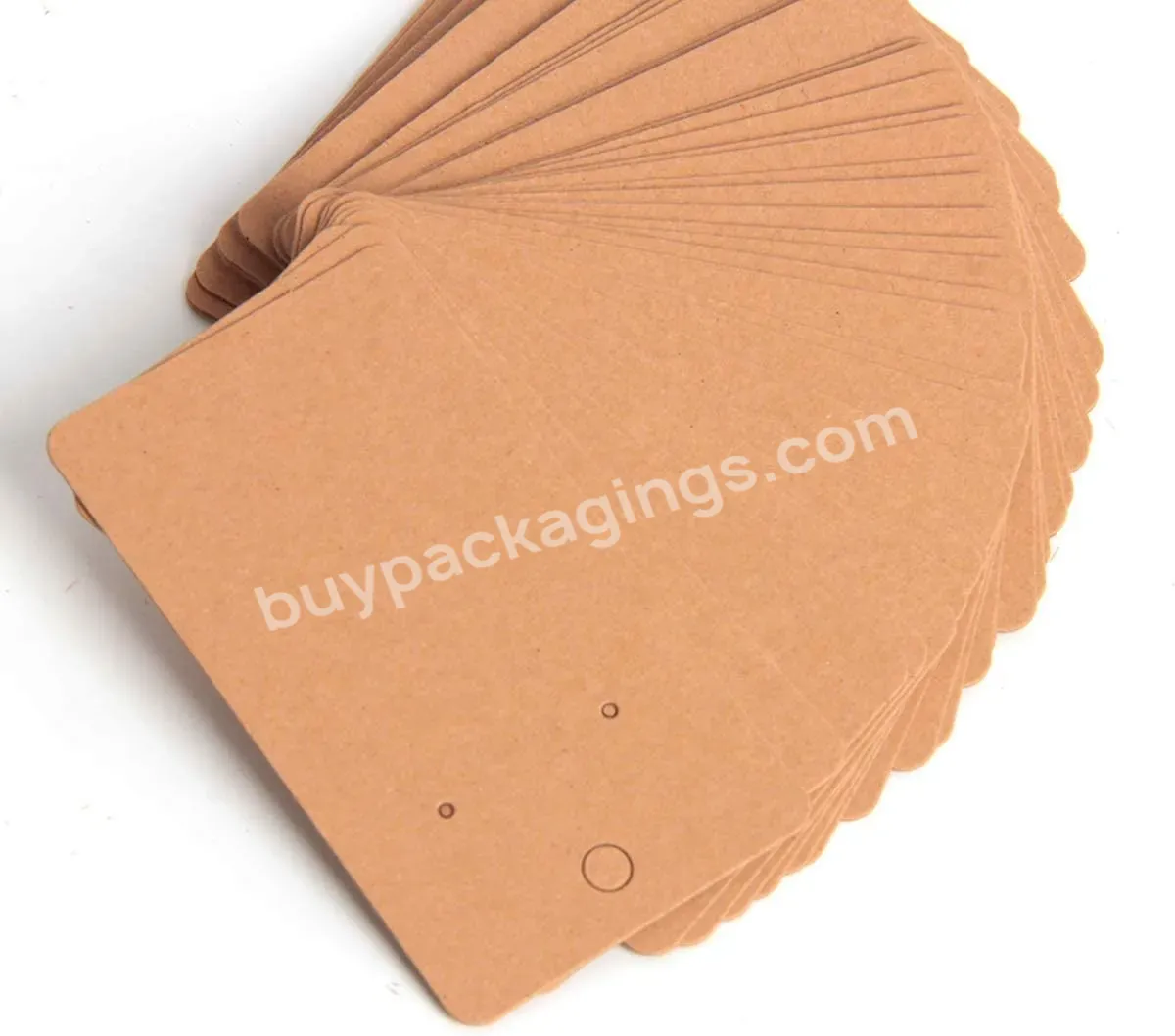 Luxurious Thick Custom Printed Kraft Paper Jewelry Accessories Display Earring Holder Cards - Buy Earring Holder Cards,Luxurious Thick Jewelry Display Card,Custom Printed Kraft Paper Earring Cards.