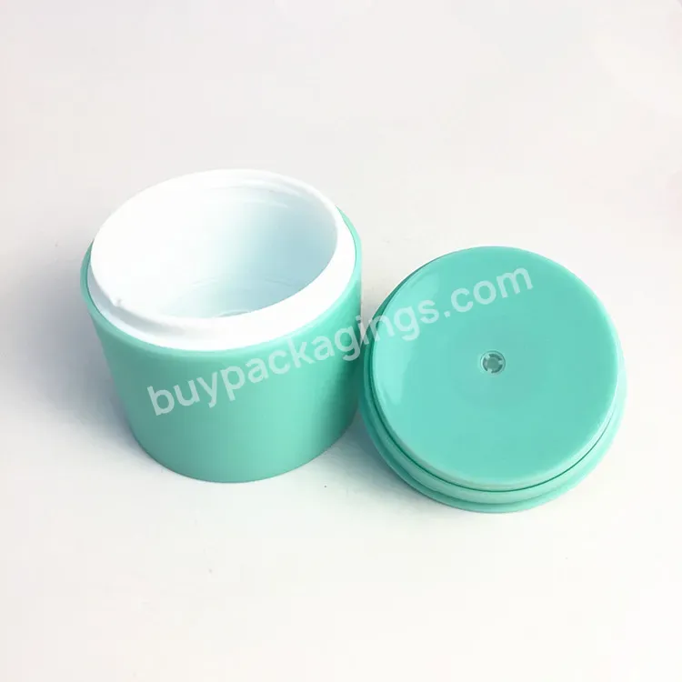 Luxury 15ml 30ml 50ml Press Airless Cosmetic Facial Packaging Plastic Acrylic Airless Pump Cream Jar