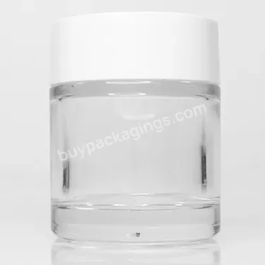 Luxury 1oz 15g 30g 50g 100g Cosmetic Packaging Body Scrub Glass Jars Wide Mouth Empty Frosted Cosmetic Cream Jar - Buy 10 Ml Cosmetic Glass Jars With Lids,Manufacturer Glass Cosmetic Jar With High Quality,Cosmetic Packaging Glass Lotion Bottle Cream Jar.