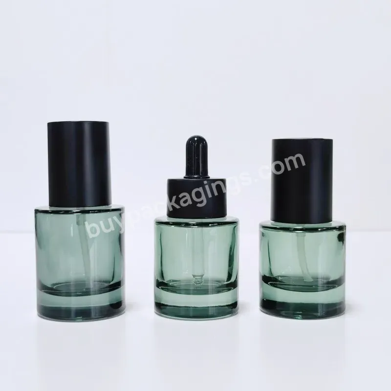 Luxury 30ml 40ml 50ml Essential Oil Bottle With Thick Bottom Glass Bottle With Dropper And Pipette