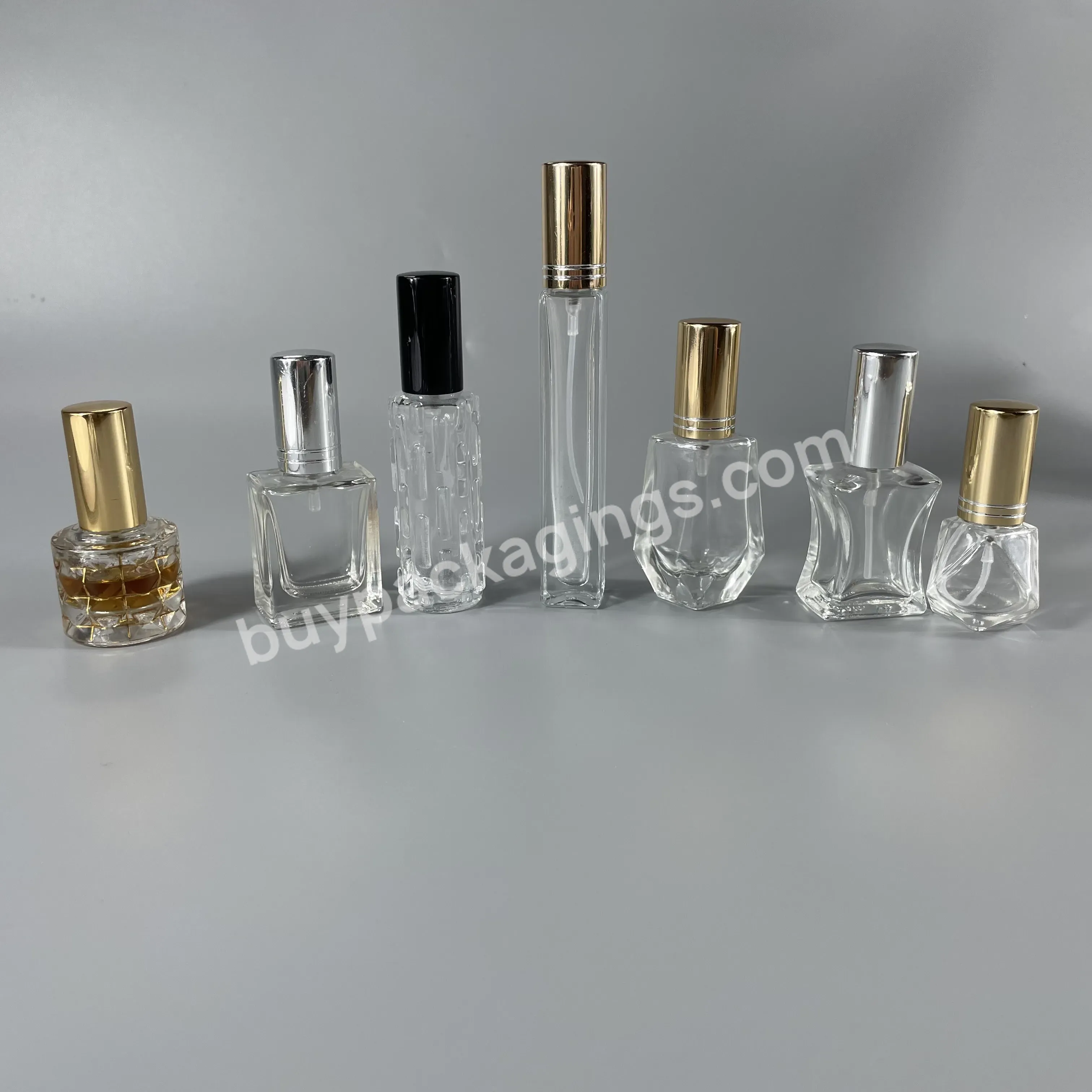 Luxury 5ml 10ml 15ml Empty Perfume Samples Bottle Mini Glass Perfume Spray Bottle