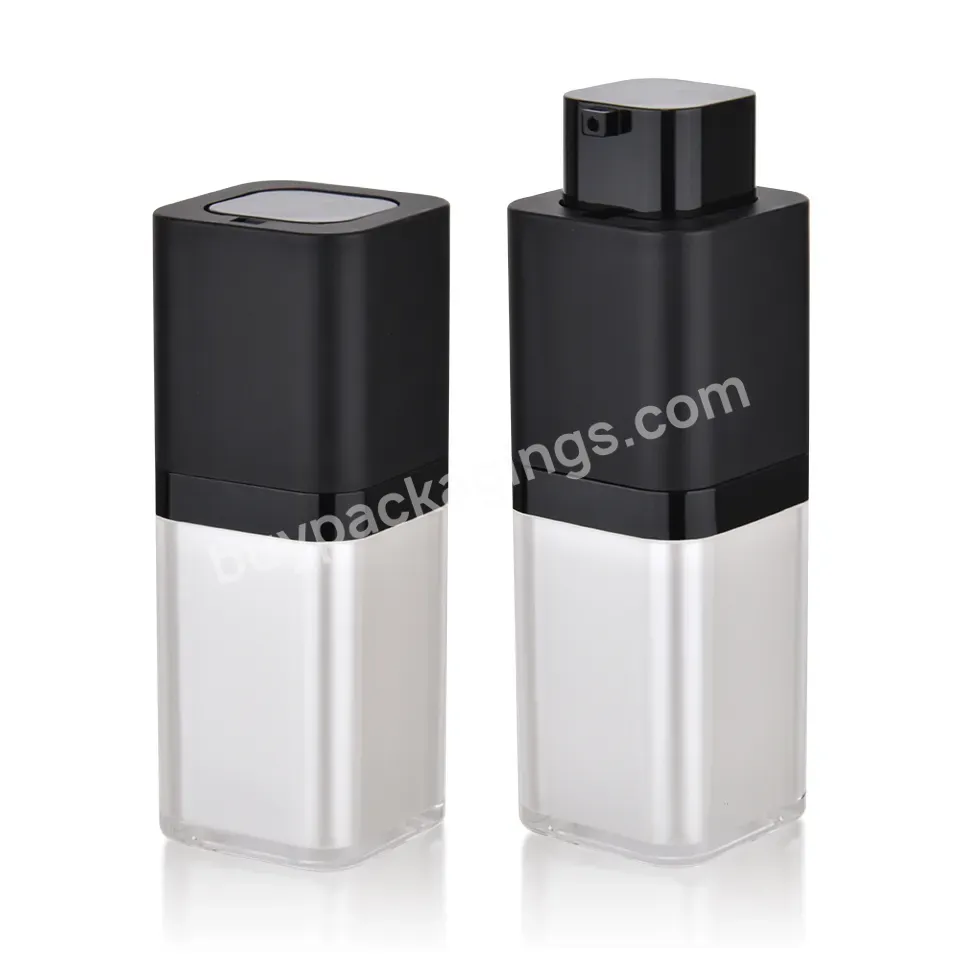 Luxury Acrylic 15ml 30ml 50ml Double Wall Cosmetic Packaging Face Cream Eye Sampoo Skin Care Lotion Pump Bottle
