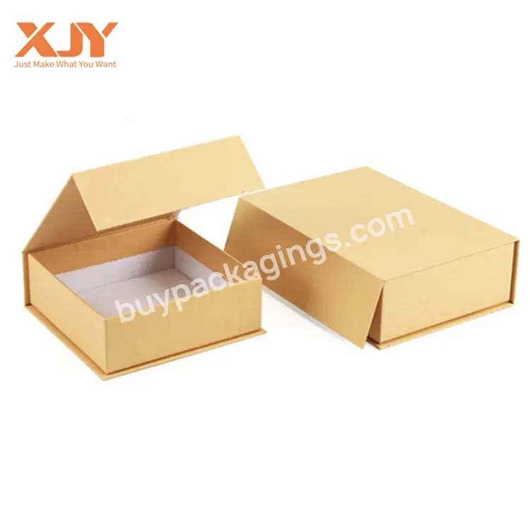 Luxury Black Book Shaped Rigid Cardboard Foldable Gift Box Custom Print Paper Clamshell Magnetic Gift Box