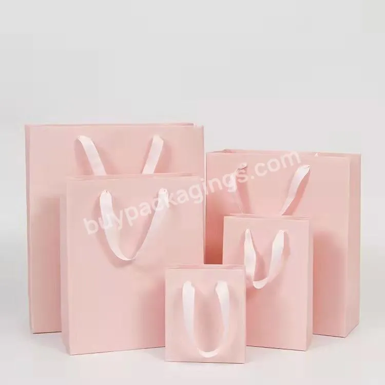 Luxury Black  Factory Price Handle White Green Christmas Food Package Square Paper Bag With Logo