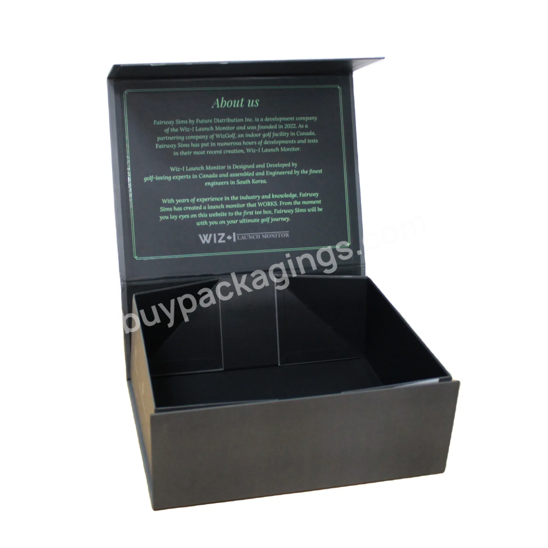 Luxury Corrugated Folding Christmas Packaging Clothing Magnetic Gift Box With Custom Logo
