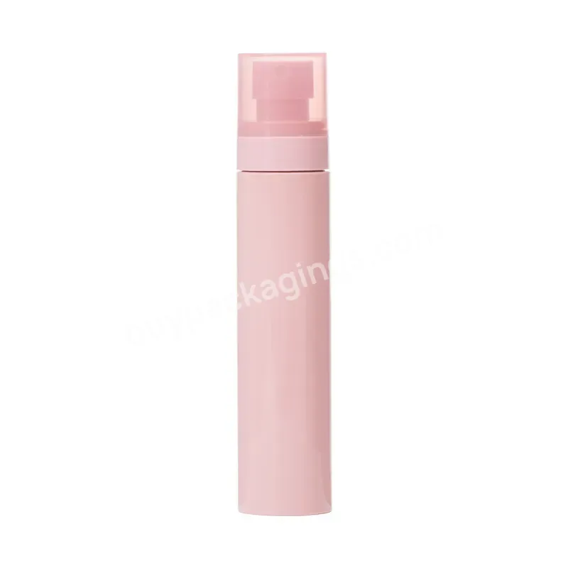 Luxury Cosmetic 100ml Pink Spray Bottle Customized Packaging Pump Bottle