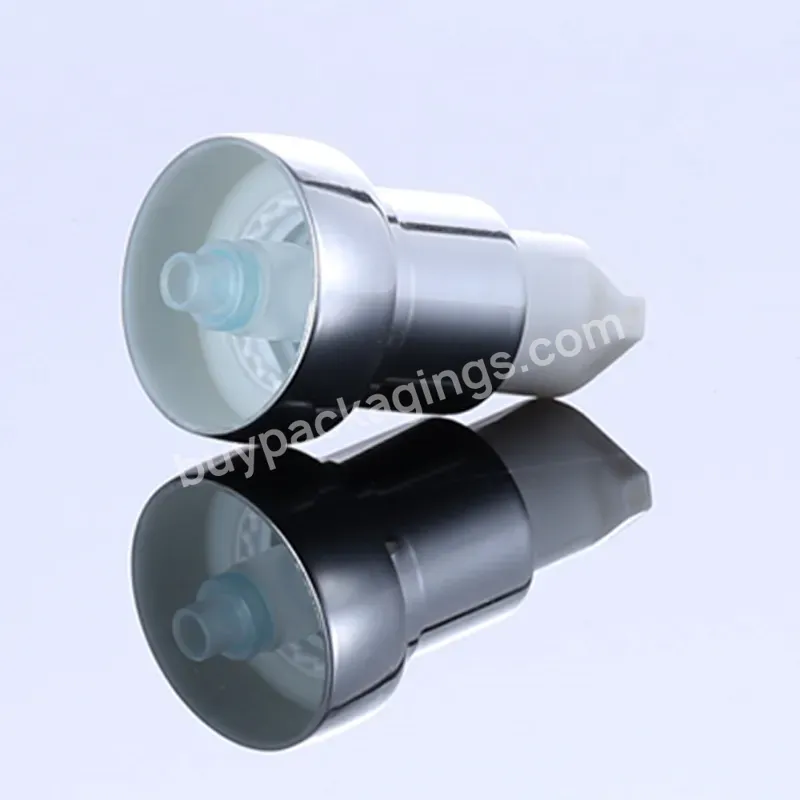 Luxury Cosmetic 5ml 10ml Silver Airless Pump Bottle Lotion Container Bottle Airless Bottle