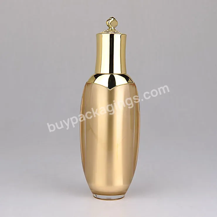 Luxury Cosmetic Packaging Acrylic Bottle Lotion 15ml 30ml 50ml Cream Lotion Bottle For Acrylic Pump Skin Care Bottle