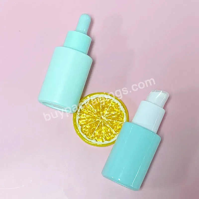 Luxury Cosmetic Skincare Packaging 100gm 50g Glass Cream Jar And 30ml Serum Oil Dropper Bottle Sets