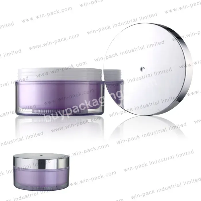 Luxury Cream Jar Chinese Supplier Sale Larger Acrylic Cream Jar 100g 200g 300g 500g