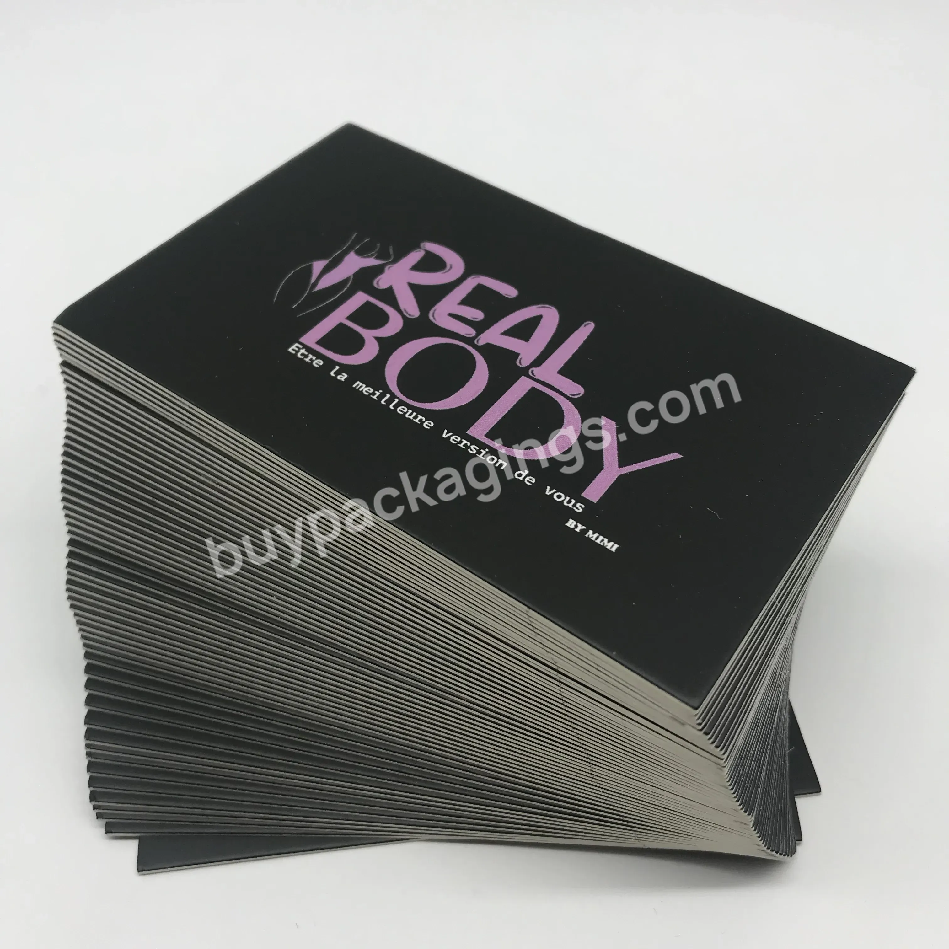 Luxury Custom 800g Thick Paper Post Business Card Printing Thank You Cards For Small Business