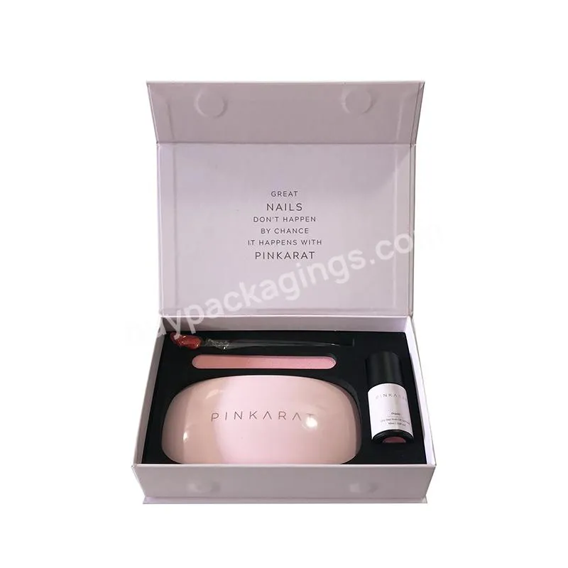 Luxury Custom Cardboard Cosmetics Magnetic Flap Packaging Gift Box