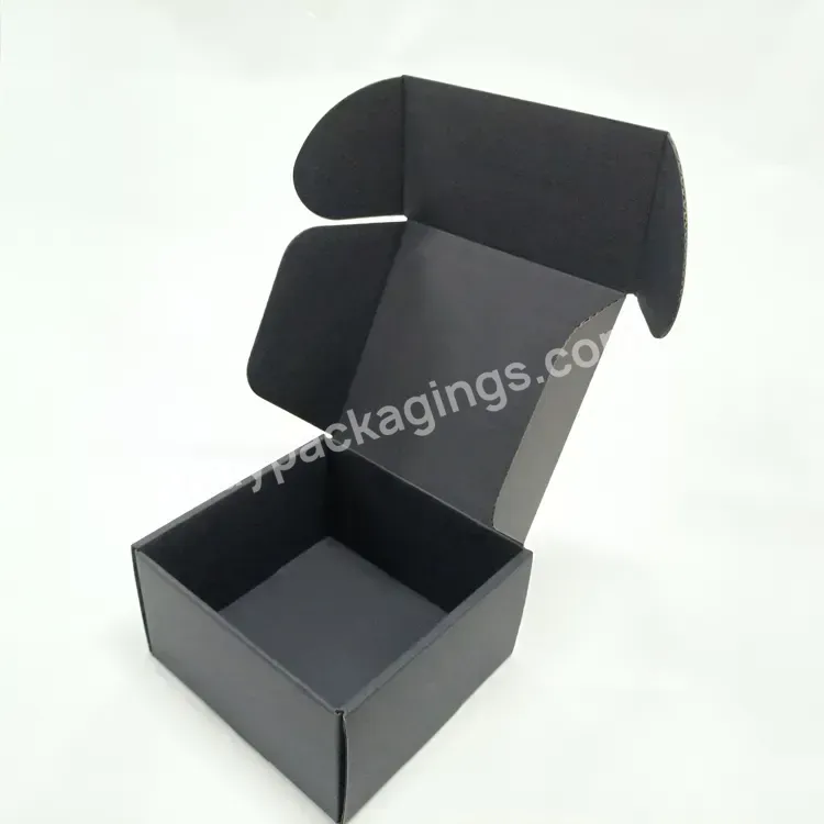 Luxury Custom Cardboard Gift Mail Shipping Corrugated Paper Packaging Box For Hat Garment