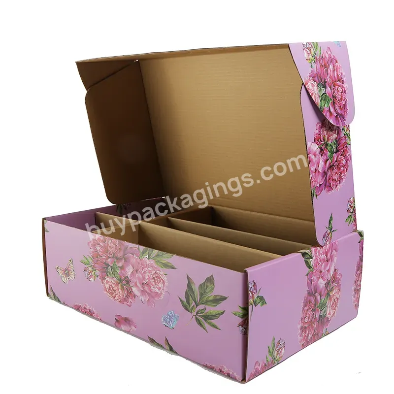 Luxury Custom China Manufacturer Oem Factory Mailer Corrugated Clothing Cardboard Wholesale Carton Cosmetic Paper Box Packaging