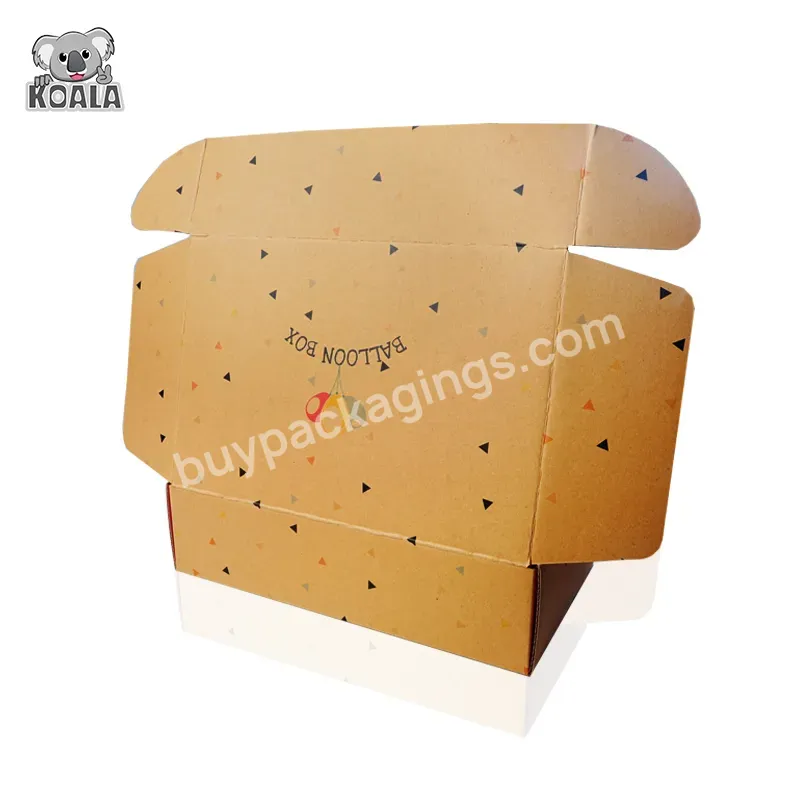Luxury Custom Logo Corrugated Hard Carton File Large Packing Cardboard Box