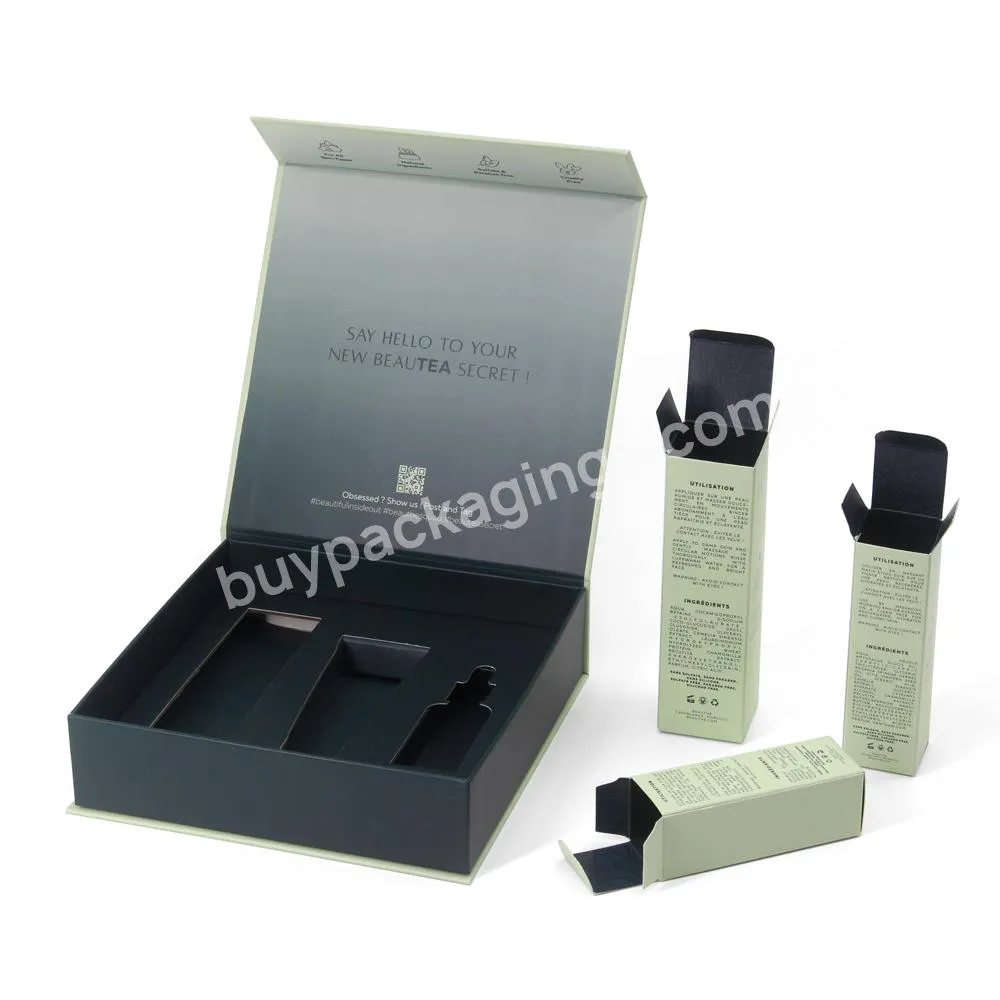 Luxury Custom Logo Makeup Sets Cosmetics Paper Gift Packaging box For Cosmetics