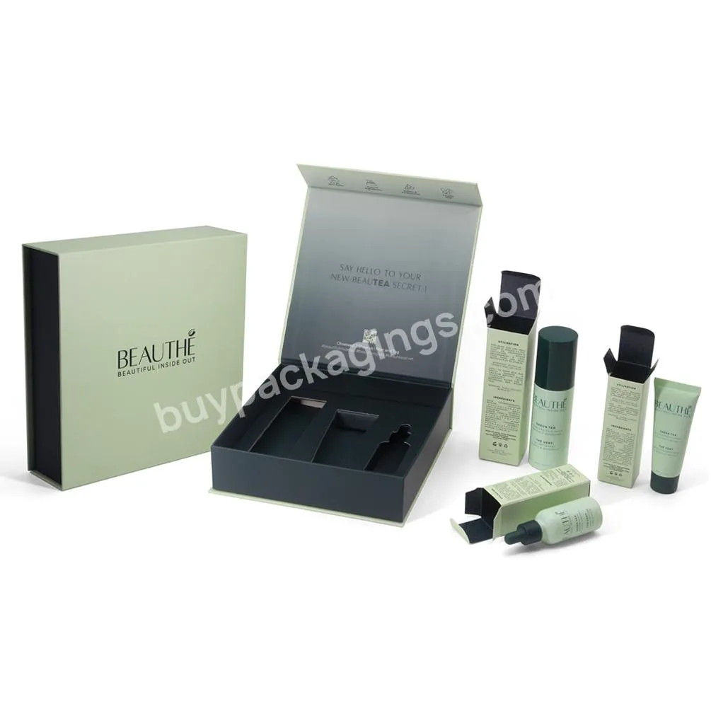 Luxury Custom Logo Makeup Sets Cosmetics Paper Gift Packaging box For Cosmetics