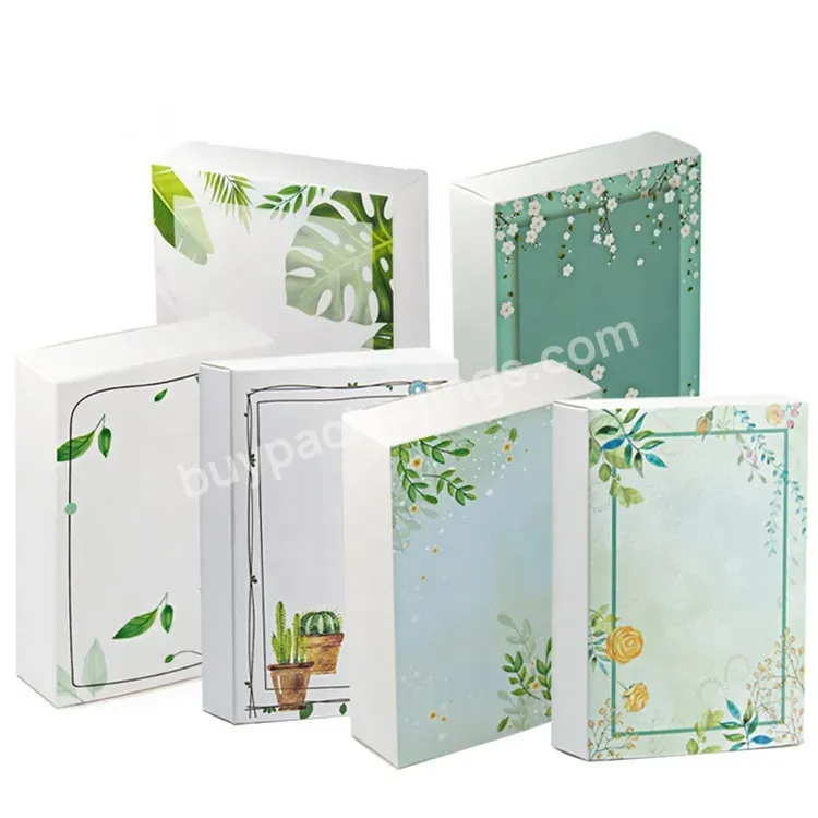 Luxury Custom Logo Packing Cardboard Paper Korean Cosmetics Box Mask Packaging Boxes