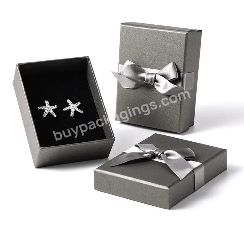 Luxury Custom Paper Packing Kraft Jewelry Gift Box