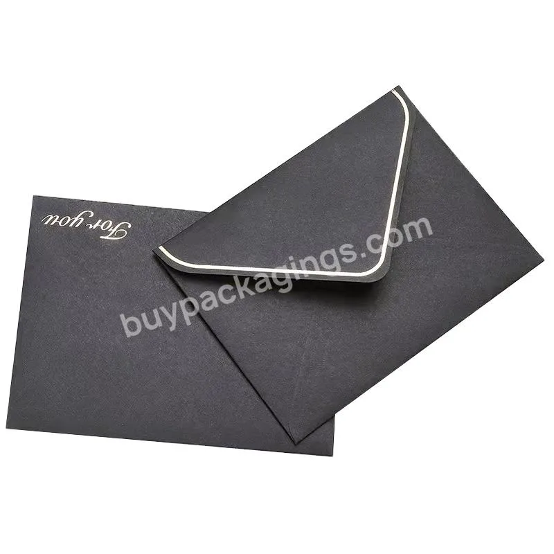 Luxury Custom Printing Logo Envelopes For Business Greeting Cards Thank You Cards Greeting Card Envelope