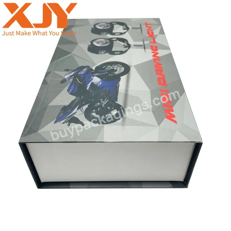 Luxury Custom Printing Logo Pink Folding Cardboard Gift Box Magnetic Flip Packaging Box For Ribbon Handle Handbag