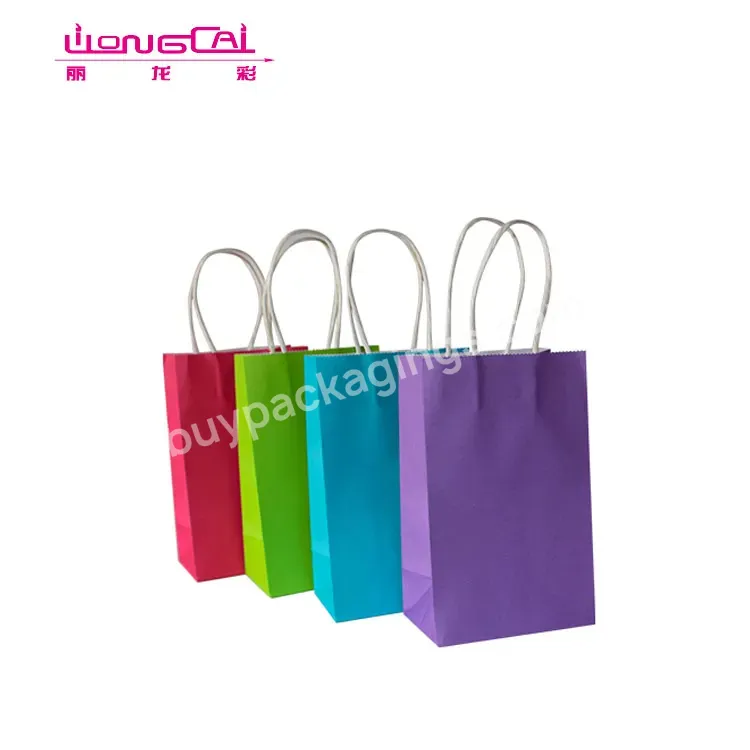 Luxury Custom Size Black Uv Glossy Shopping Handle Wide Light Pink Paper Bags Bag With Handles