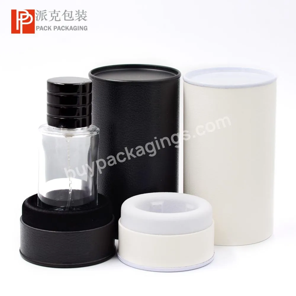 Luxury Customized Logo Round Paper Tube Solid Perfume Wholesales Box Packaging Cosmetic Containers