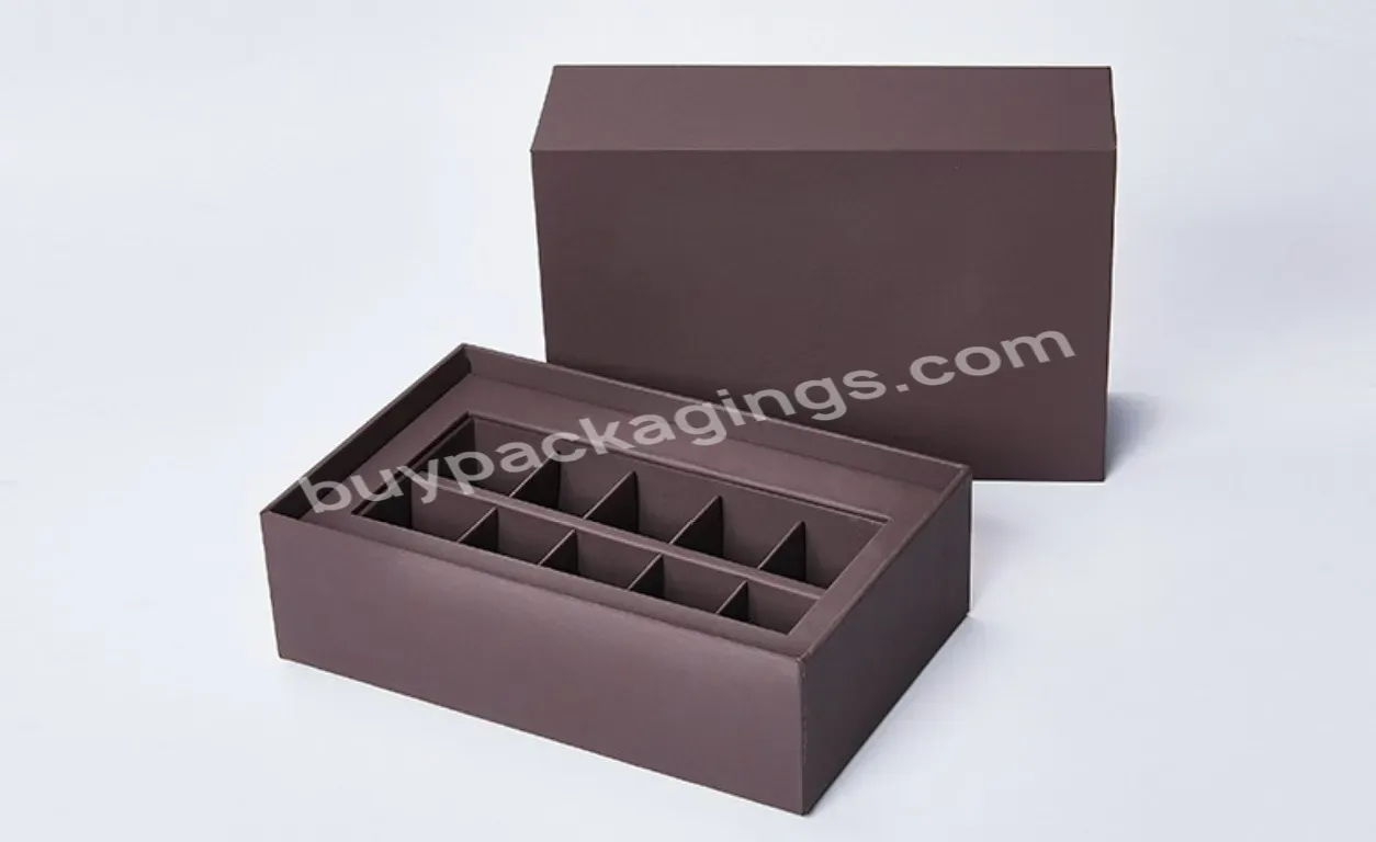 Luxury Design Custom Logo Printing Perfume Gift Packaging Cardboard Bottle Box With Foam Insert