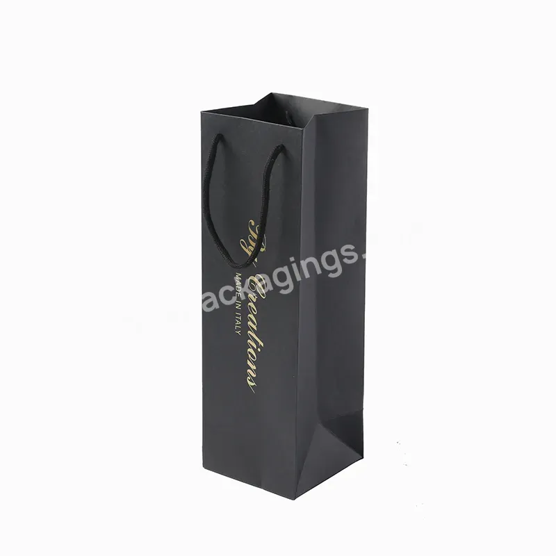 Luxury Eco-friendly Small White Black Brown Twisted Handle Shopping Carrier Kraft Perfume Paper Bag