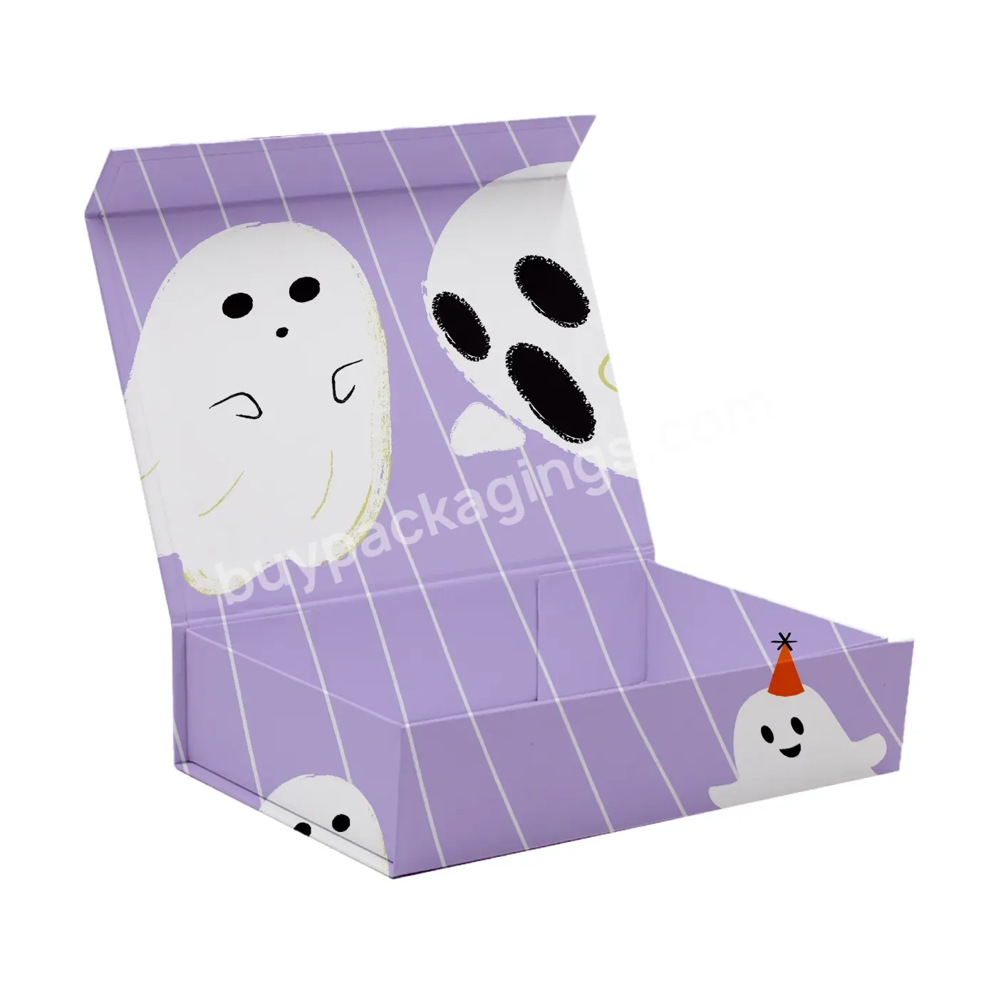 Luxury Eco Friendly Women Magnetic Custom Halloween Gift Boxes For Small Business