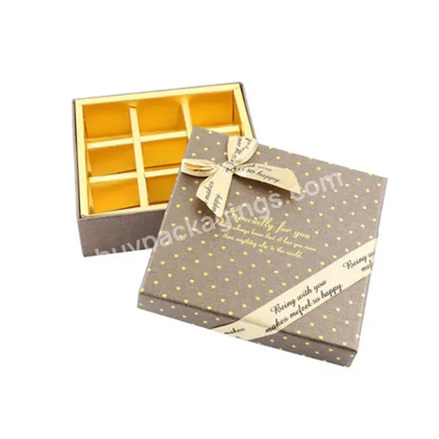 Luxury Empty Chocolate Gift Boxes With Paper Divider