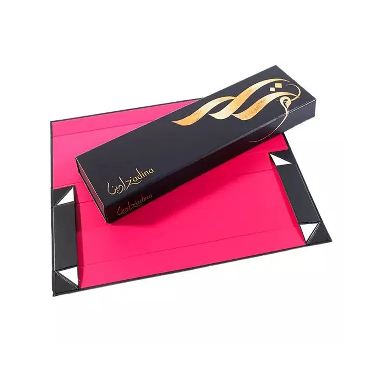 luxury extension packaging with logo custom hair boxes