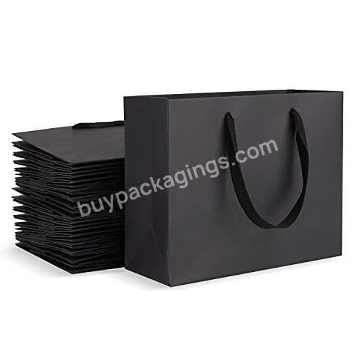 luxury foil gloss paper kraft bag custom paper carrier bags with handle