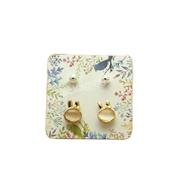 Luxury Gift Boxes With Magnetic Lid Elegant Bridesmaid Gift Card Packaging Earring Card Holder - Buy Earring And Necklace Display Cards,Hanging Earring Cards,Necklace Display Card.