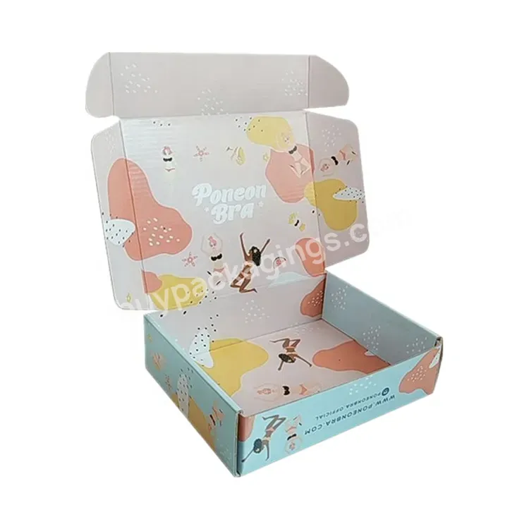 Luxury Gift Coffee Packing Folding Cardboard Box Custom Printed Corrugated Sending Mailer Packaging Box