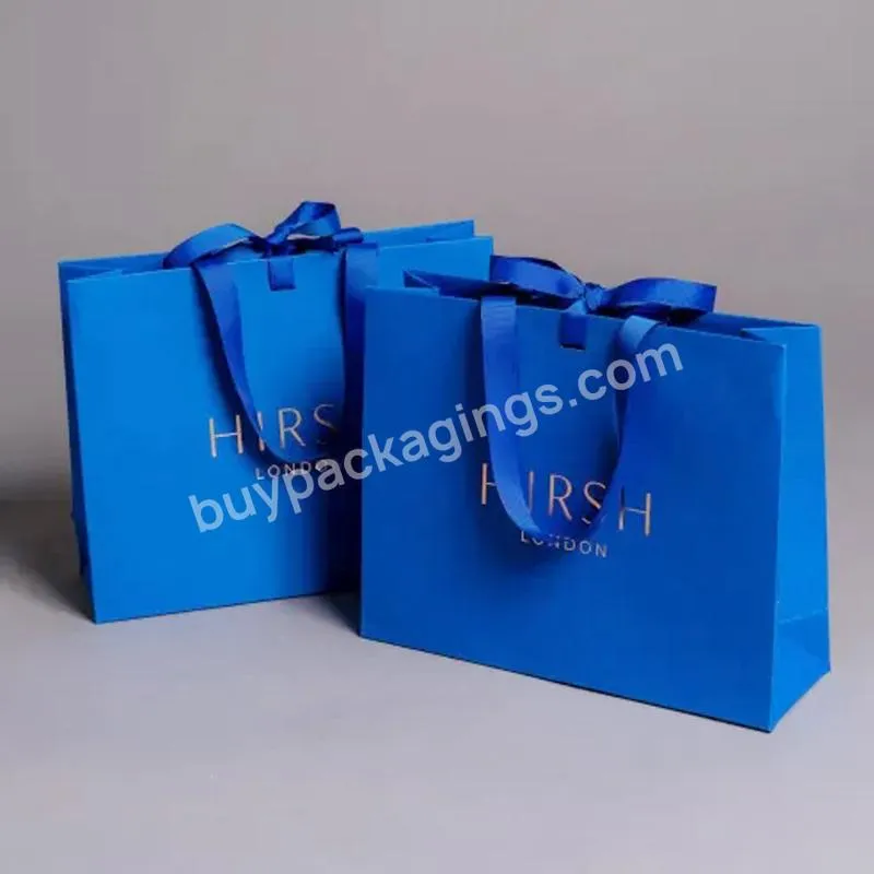 luxury gift washi biodegradable paper bags patterned paper bags brown