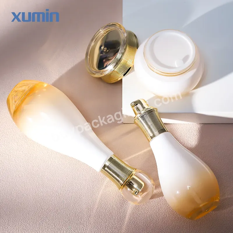 Luxury Glass 50ml Cosmetic Jars With Lids 350ml Glass Bottle Skin Care Lotion Bottle 250ml For Cosmetic Bottle