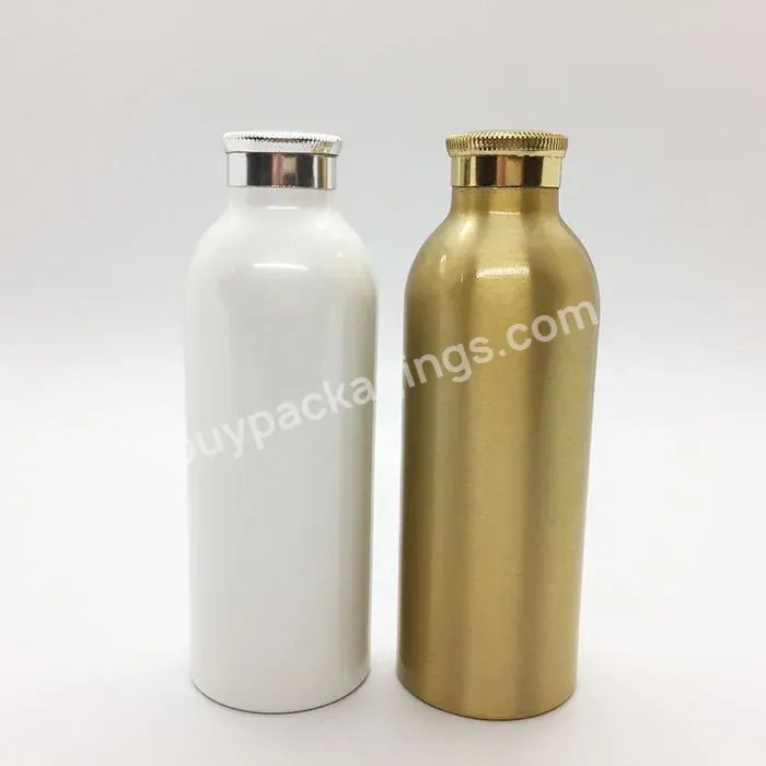 Luxury Gold Silver 50g 80g 100g 200g Aluminum Powder Spray Talc Bottle Sifter Lid For Dry Shampoo