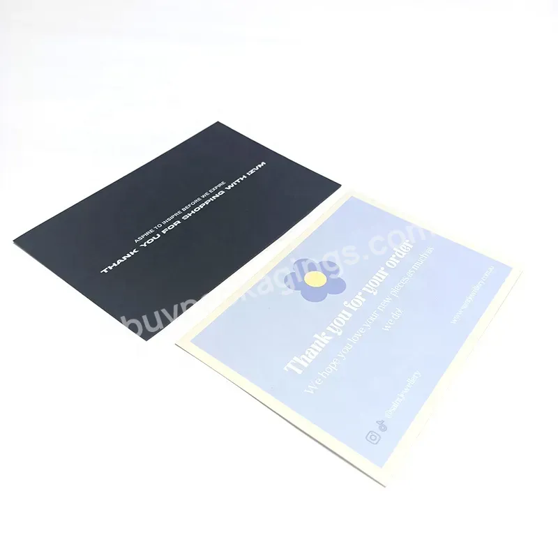 Luxury High Quality Customized Linen Paper Card Gold Foil Business Paper Greeting Card