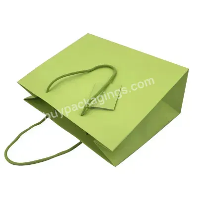 Luxury High Quality Glossy Free Design Custom Boutique Shopping Coated Paper Bag Clothing Packaging Datang