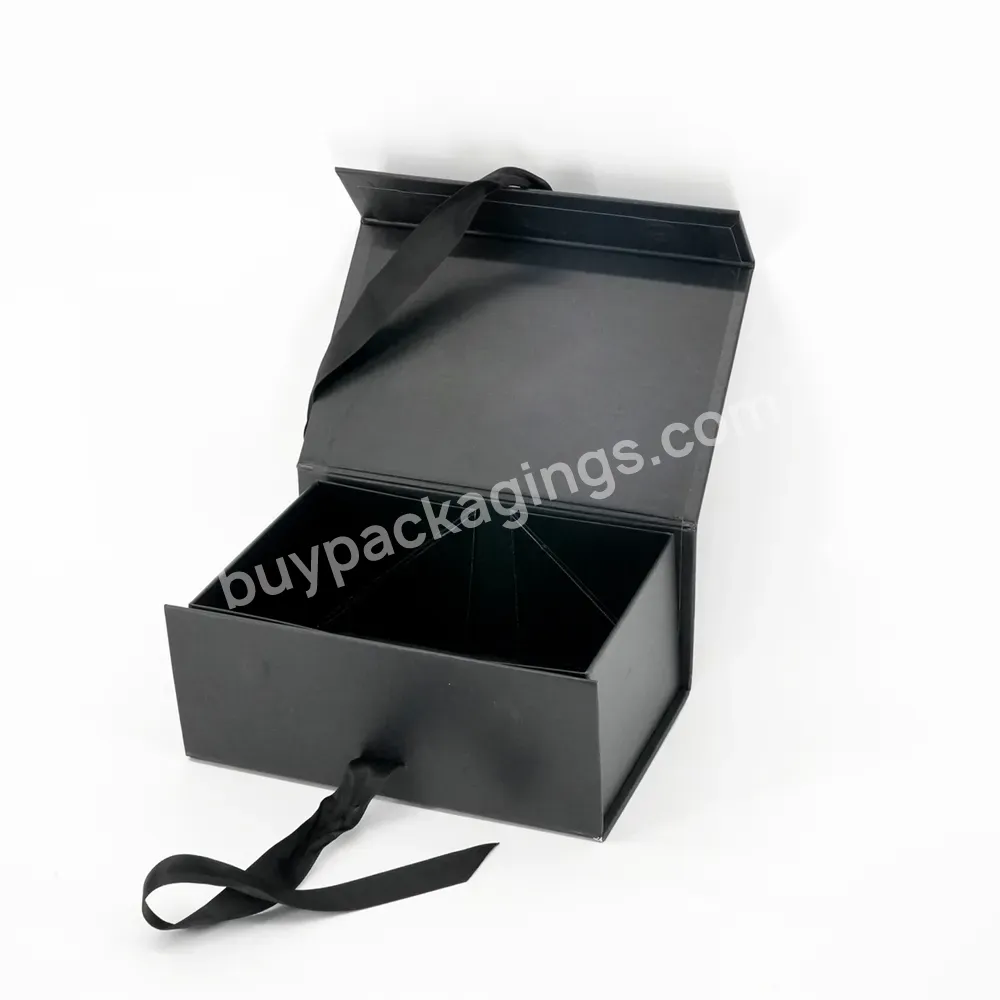 Luxury Magnet Custom Logo Printing Folding Rigid Box Packaging Magnetic Closure Paper Gift Boxes