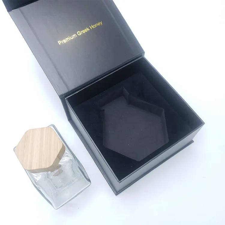 luxury magnet gift packaging honey bee box