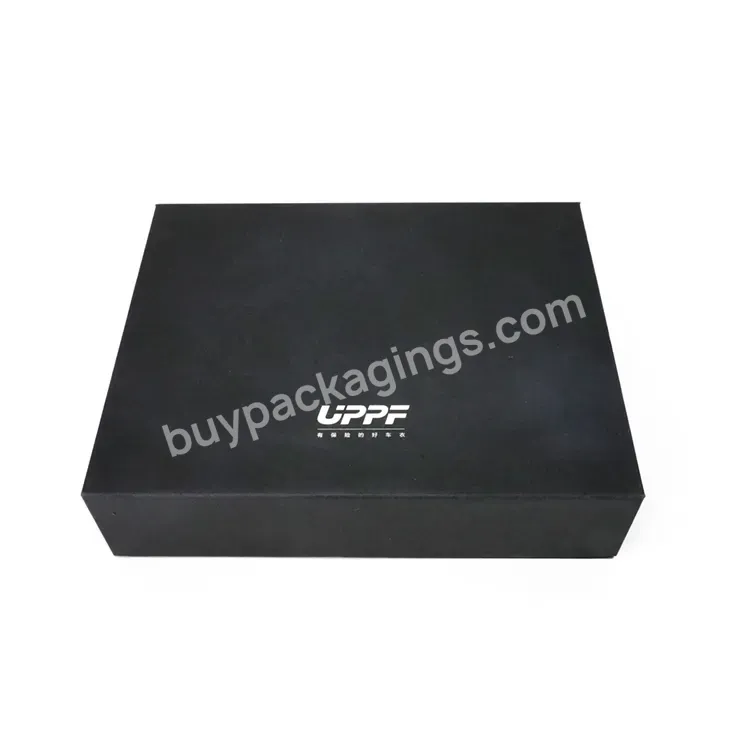 Luxury Magnetic Lid Closure Black Folding Collapsible Gift Box