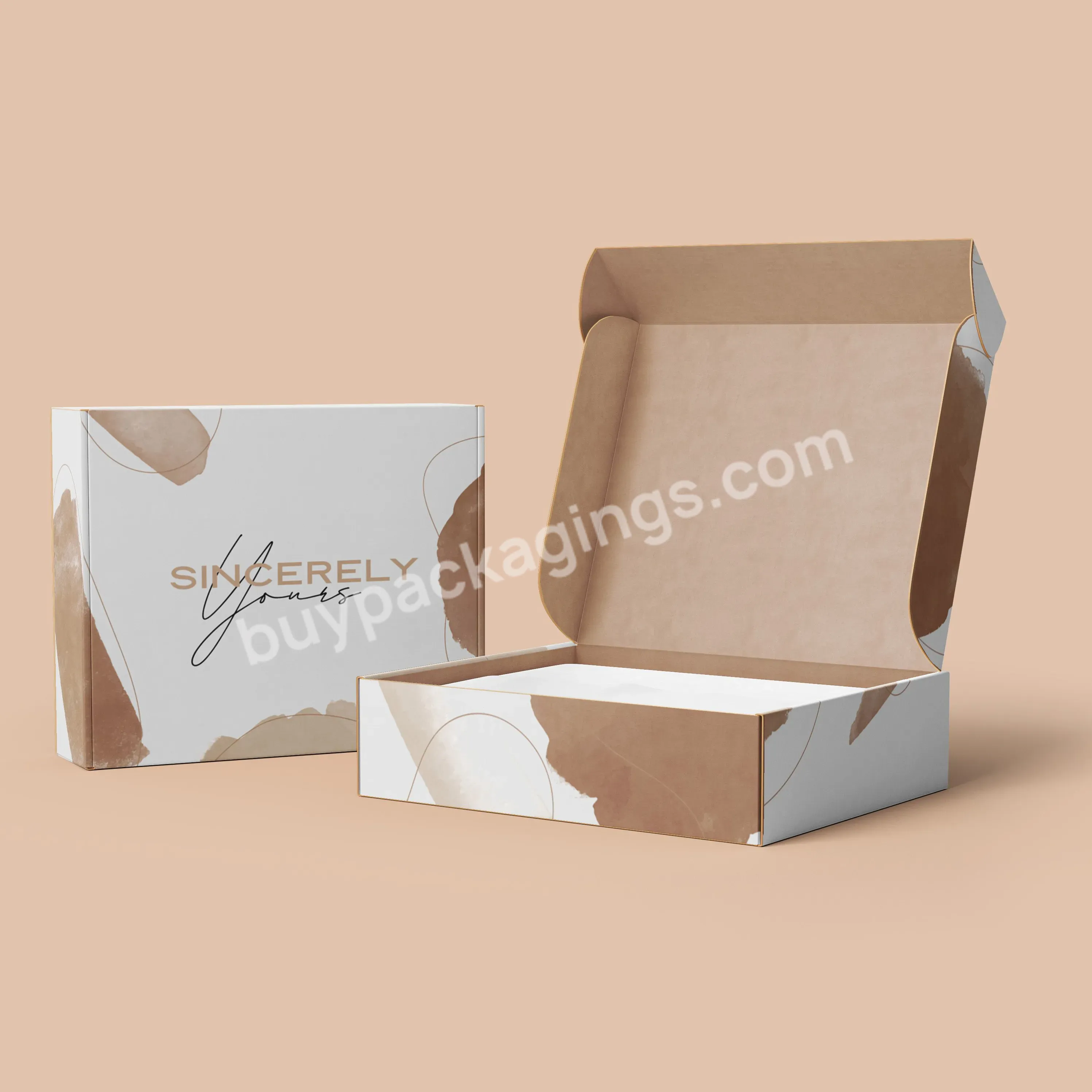 Luxury Makeup Oem Mailer Boxes Tuck Top Carton Plant Cosmetic Paper Box Packaging